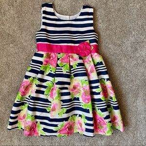 Floral fancy dress by Jona Michelle in EUC